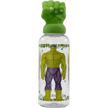 Garrafa Tampa 3D 560ML - Avengers Invincible Force: Hulk