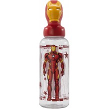 Garrafa  Tampa 3D 560ML - Avengers Invincible Force: Iron Man