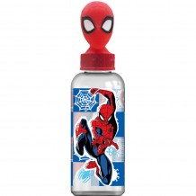 Garrafa Tampa 3D 560ML - Spiderman Midnight Flyer