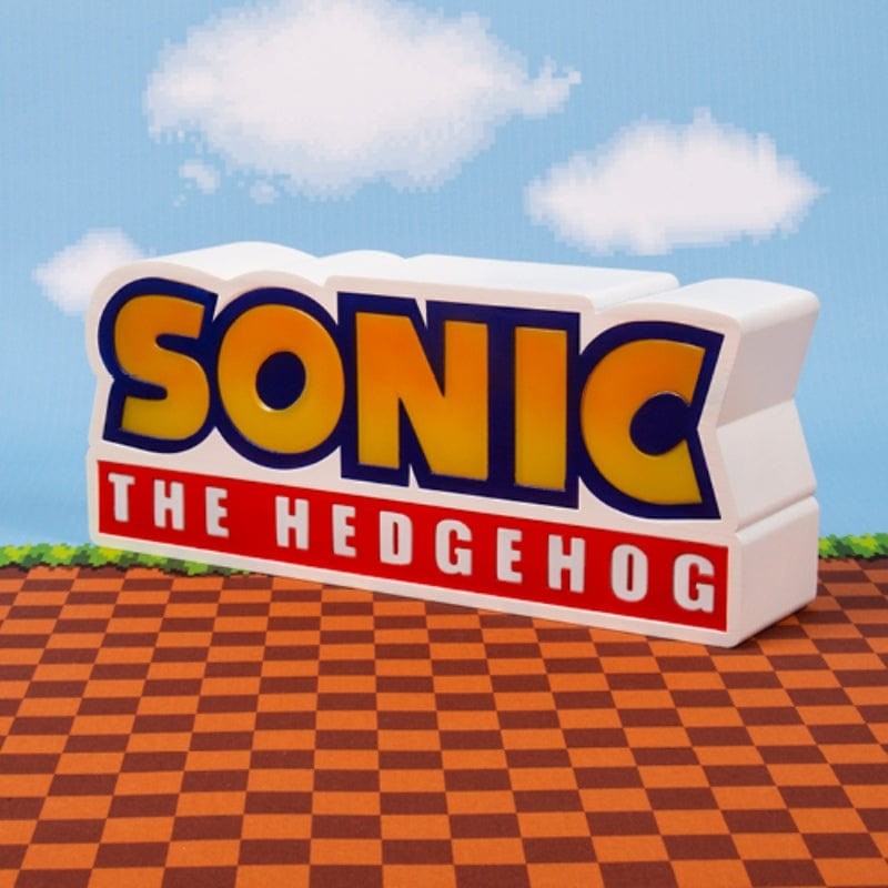 Candeeiro Logo Light - Sonic the Hedgehog Official