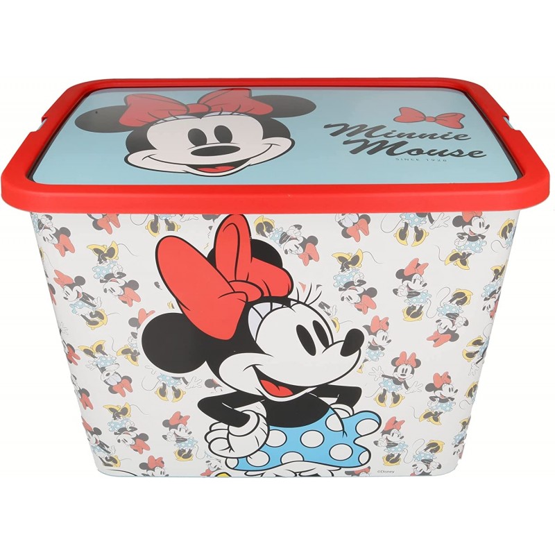 Caixa Click 23 Litros - Minnie Mouse Vintage