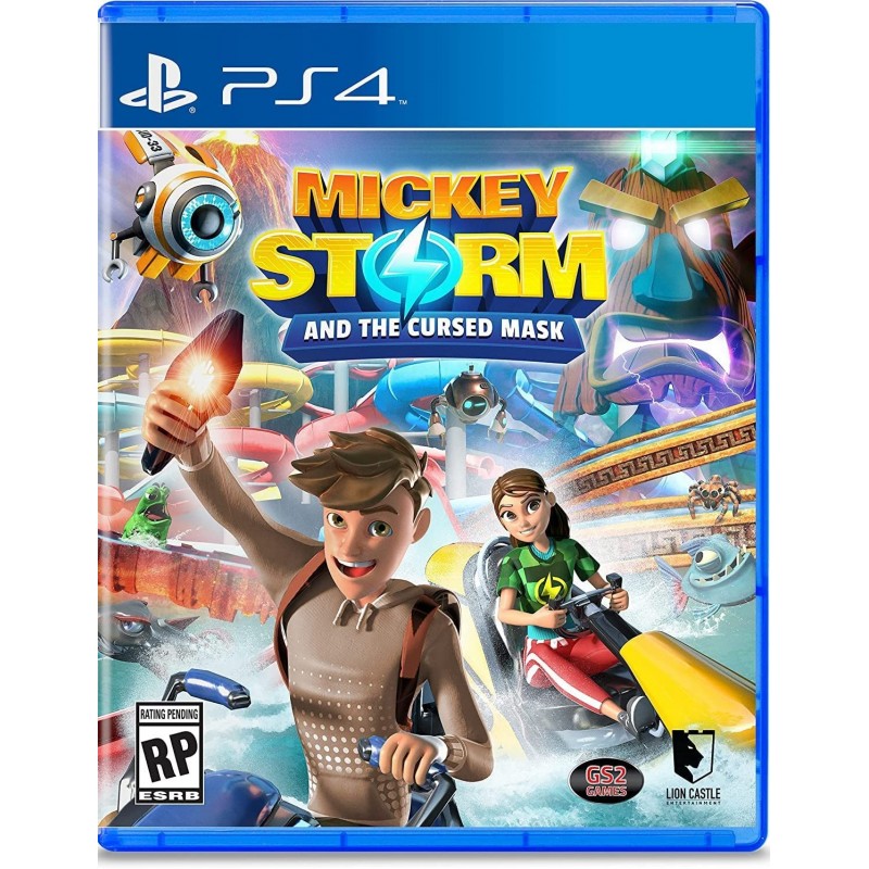 Mickey Storm and the Cursed Mask (Import) PS4