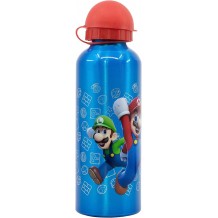 Garrafa Aluminio 530ML - Super Mario