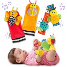 Lamaze Garden Bug - Chocalho de Pés e Pulsos