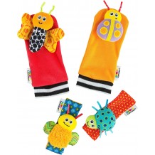 Lamaze Garden Bug - Chocalho de Pés e Pulsos