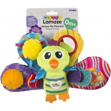 Peluche Lamaze Clip & Go - Jacques the Peacock