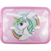 Caixa Click 13 Litros - Unicorn Rainbow