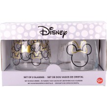 Conjunto 2 Copos de Cristal - Minnie