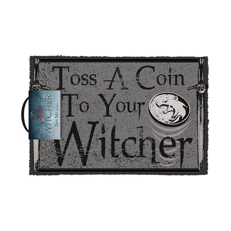 Tapete Porta - The Witcher: Toss a Coin