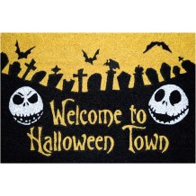 Tapete Porta - Nightmare Before Christmas: Welcome to Halloween Town