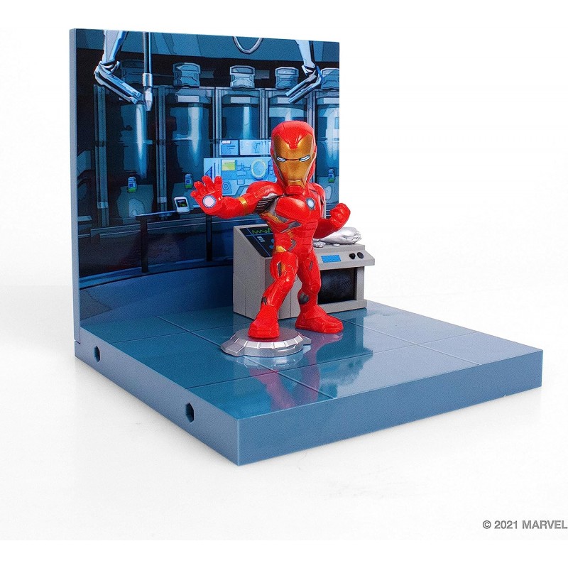 Figura Superama - Marvel Avengers: Iron Man Diorama