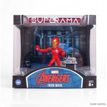 Figura Superama - Marvel Avengers: Iron Man Diorama