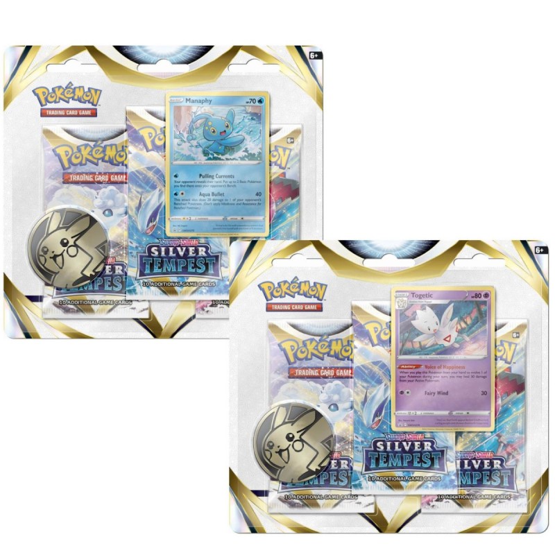 Pokémon TCG Sword & Shield - Silver Tempest: 3 Pack