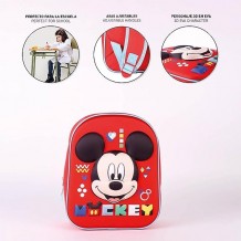 Mochila 3D Infantil - Disney: Mickey