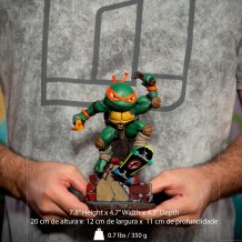 Figura MiniCo - TMNT: Michelangelo (Iron Studios)