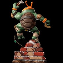 Figura MiniCo - TMNT: Michelangelo (Iron Studios)