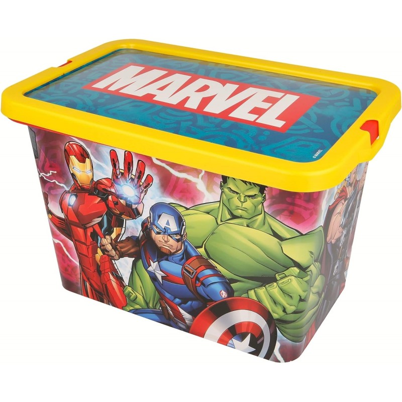 Caixa Click 7 Litros - Avengers Marvelmania