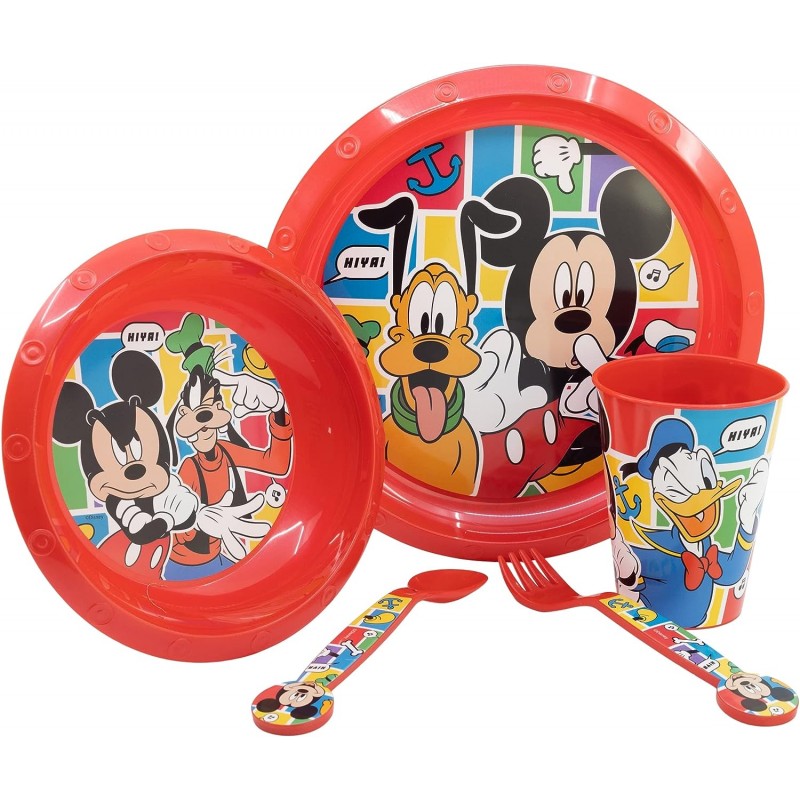 Conjunto Louça Infantil - Mickey & Friends