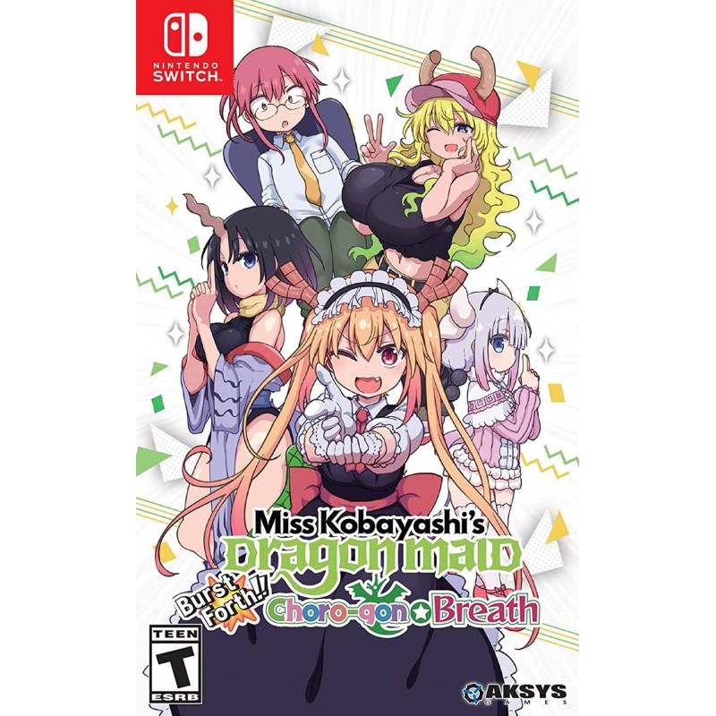 Miss Kobayashi's Dragon Maid: Sakuretsu!! Chorogon Breath Nintendo Switch (Import)