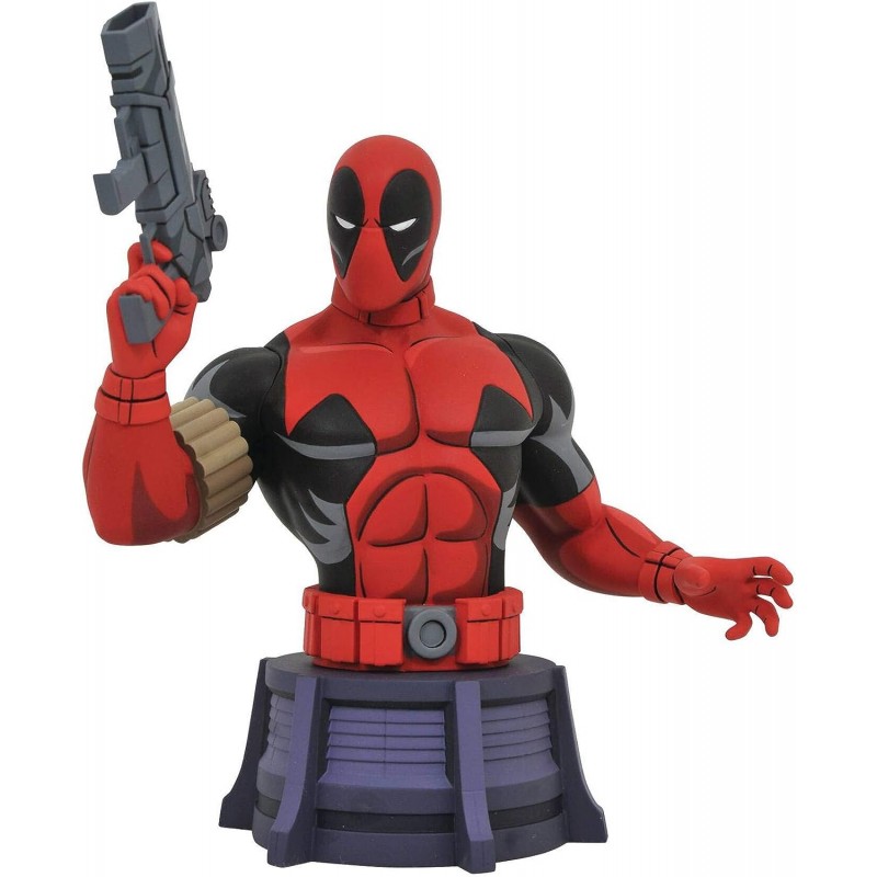 Figura Diamond Select - Marvel Animated: Busto Deadpool