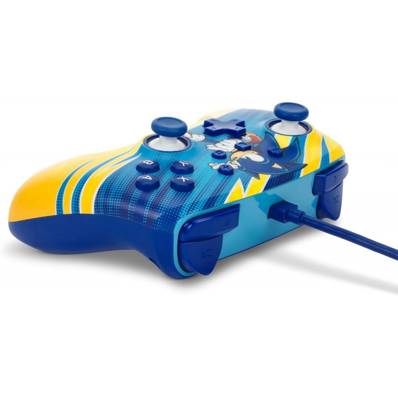 Controle PowerA Enhanced Wired Sonic Boost para Nintendo Switch