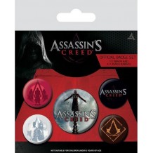 Conjunto 5 Pins - Assassin's Creed: Official Badge Set