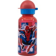 Garrafa School 370 ML - Spiderman Arachnid Grid