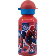 Garrafa School 370 ML - Spiderman Arachnid Grid