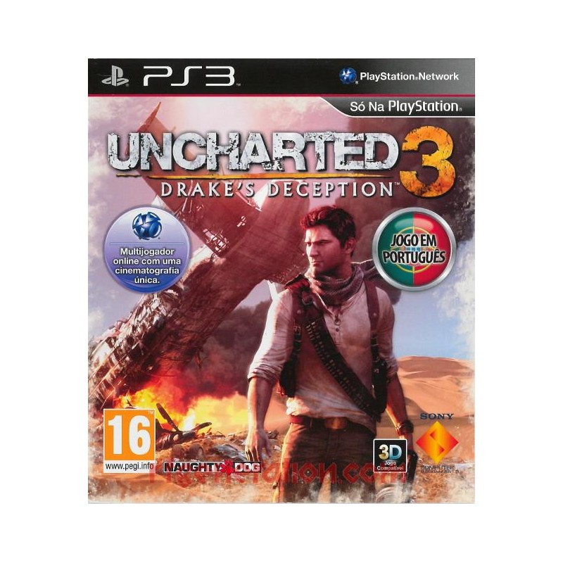 Jogo uncharted 3. drake deception s deception. Edição especial