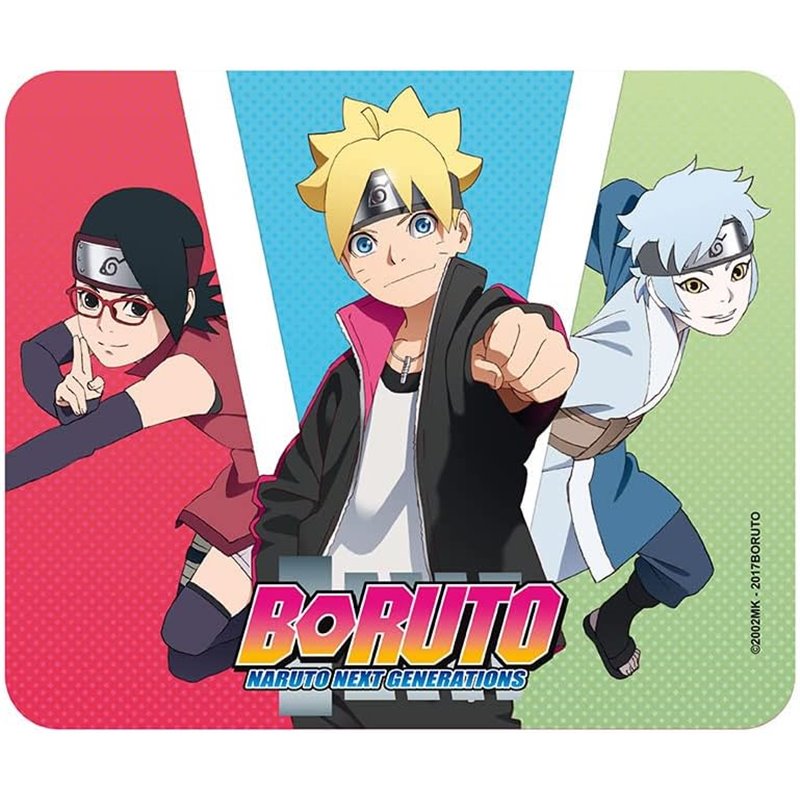 Tapete de Rato Flexível - Boruto Team