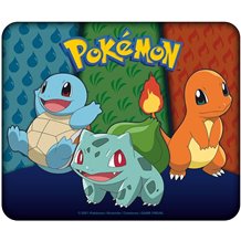 Tapete de Rato Flexível - Pokémon: Starters Kanto