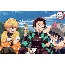 Poster Maxi - Demon Slayer: Trio