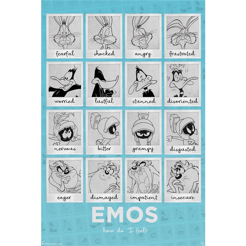 Poster Maxi - Looney Tunes: Moods