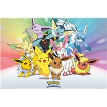 Poster Maxi - Pokémon: Eeveelution