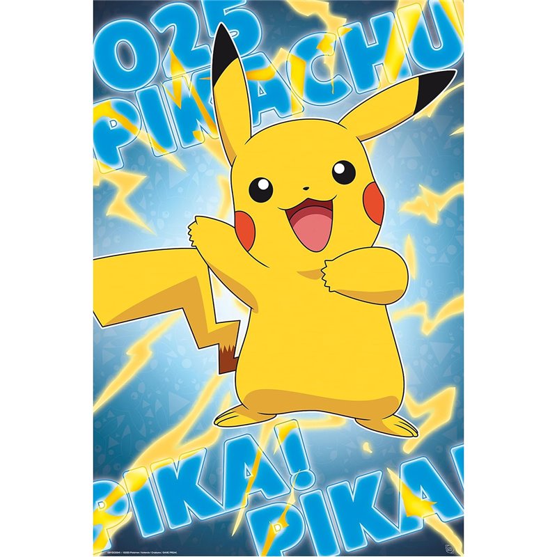 Poster Maxi Foil - Pokémon: Pikachu