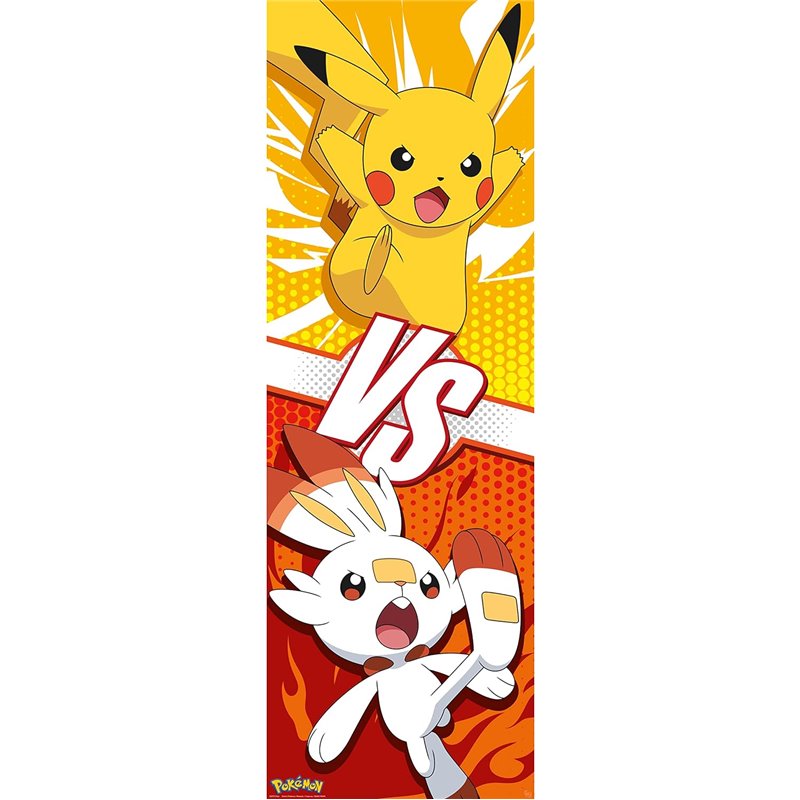 Poster de Porta - Pokémon: Pikachu vs Scorbunny