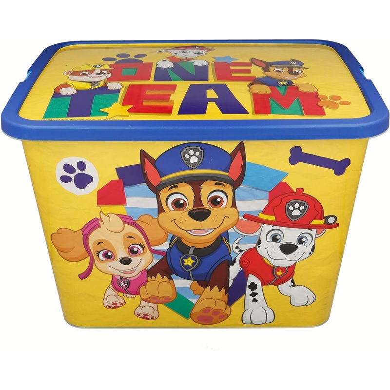 Caixa Click 23 Litros - Paw Patrol