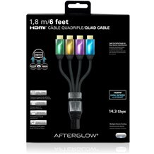 Cabo HDMI Quádruplo - PDP Afterglow (1,8m)