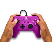 Comando Nintendo Switch - PowerA Wired Grape Purple