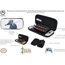 Bolsa Nintendo Switch PowerA Slim Case - Zelda: Link Master Sword