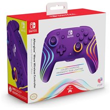 Comando PDP Nintendo Switch - Afterglow Wave Wireless (Purple)