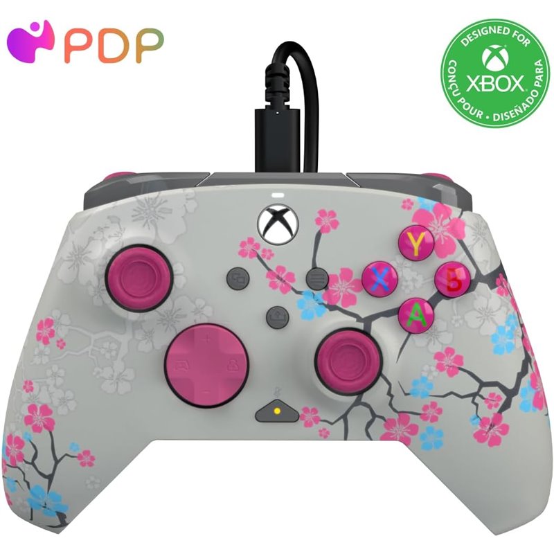 Comando Wireless Xbox PDP Rematch Glow - Blossom