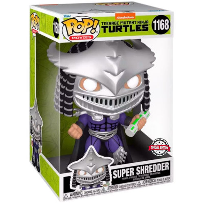 Funko Pop! Jumbo Movies: Teenage Mutant Ninja Turtles - Super Shredder (Special Edition) 1168 Vinyl Figure (10")