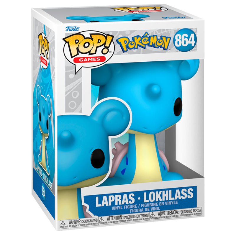 Funko Pop! Games: Pokemon - Lapras - Lokhlass 864 Vinyl Figure