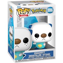 Funko Pop! Games: Pokemon - Oshawott Moustillon Ottaro 886 Vinyl Figure