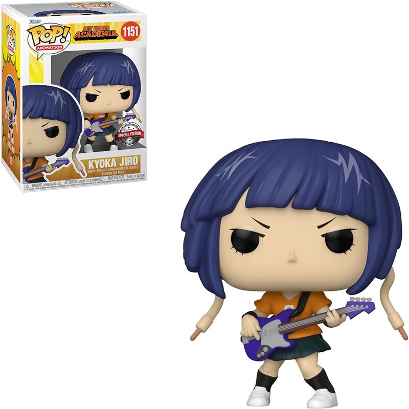 Funko Pop! Animation: My Hero Academia S9 - Kyoka Jiro (with Guitar) (Special Edition) 1151 Vinyl Figure