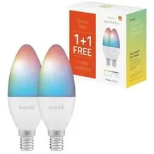 Lâmpada RGB+CCT Inteligente (Promo Pack) - Hombli Smart Bulb E14