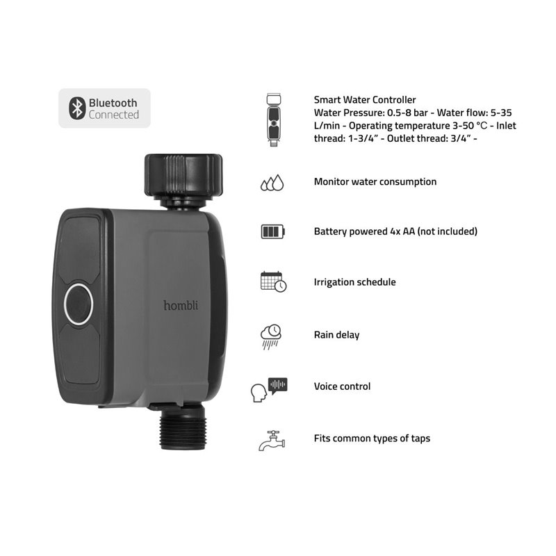 Controlador Água Inteligente - Hombli Smart Water Controller 2