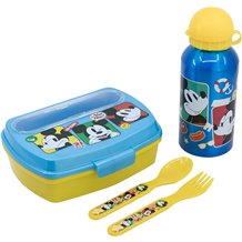 Conjunto Lancheira Infantil - Mickey Mouse (4 peças)