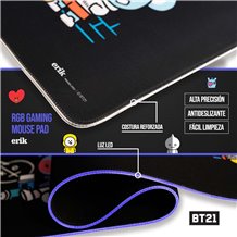 Tapete Gaming XXL Led RGB - BT21